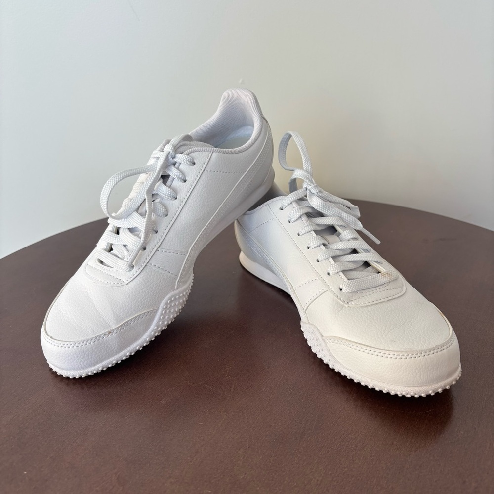 Puma Women’s Bella SL‎ 'Triple White' Sneakers, Size 8